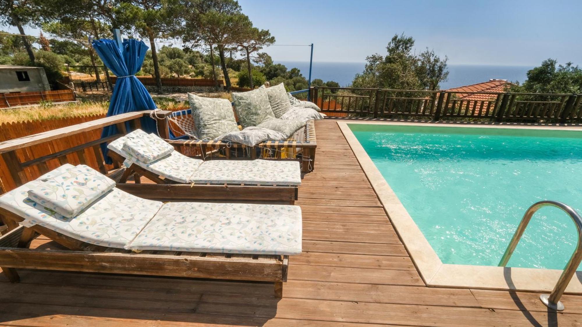 Villa Likya House - Deniz Ve Doga Manzarali, Havuzlu Patara Esterno foto