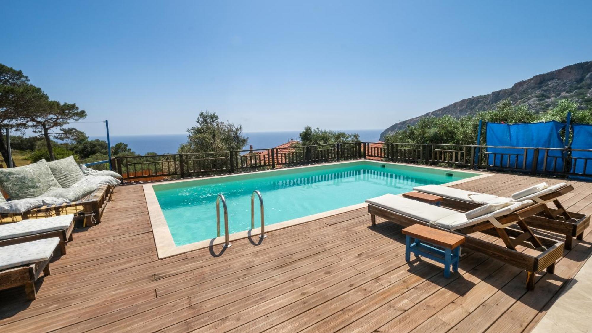 Villa Likya House - Deniz Ve Doga Manzarali, Havuzlu Patara Esterno foto