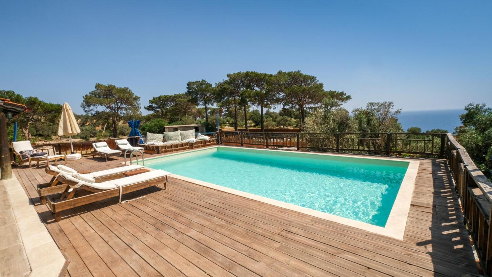 Villa Likya House - Deniz Ve Doga Manzarali, Havuzlu Patara Esterno foto