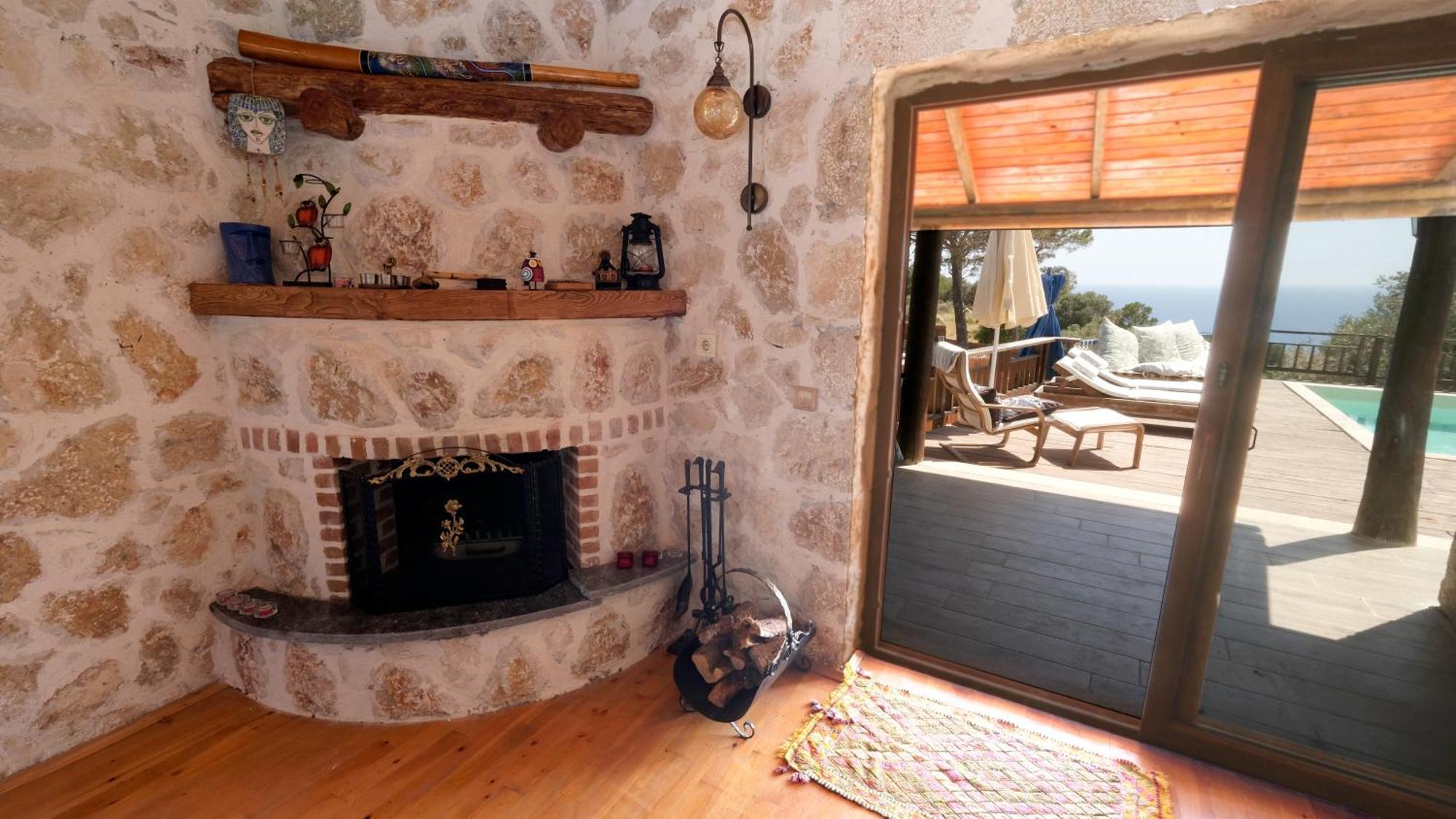 Villa Likya House - Deniz Ve Doga Manzarali, Havuzlu Patara Esterno foto