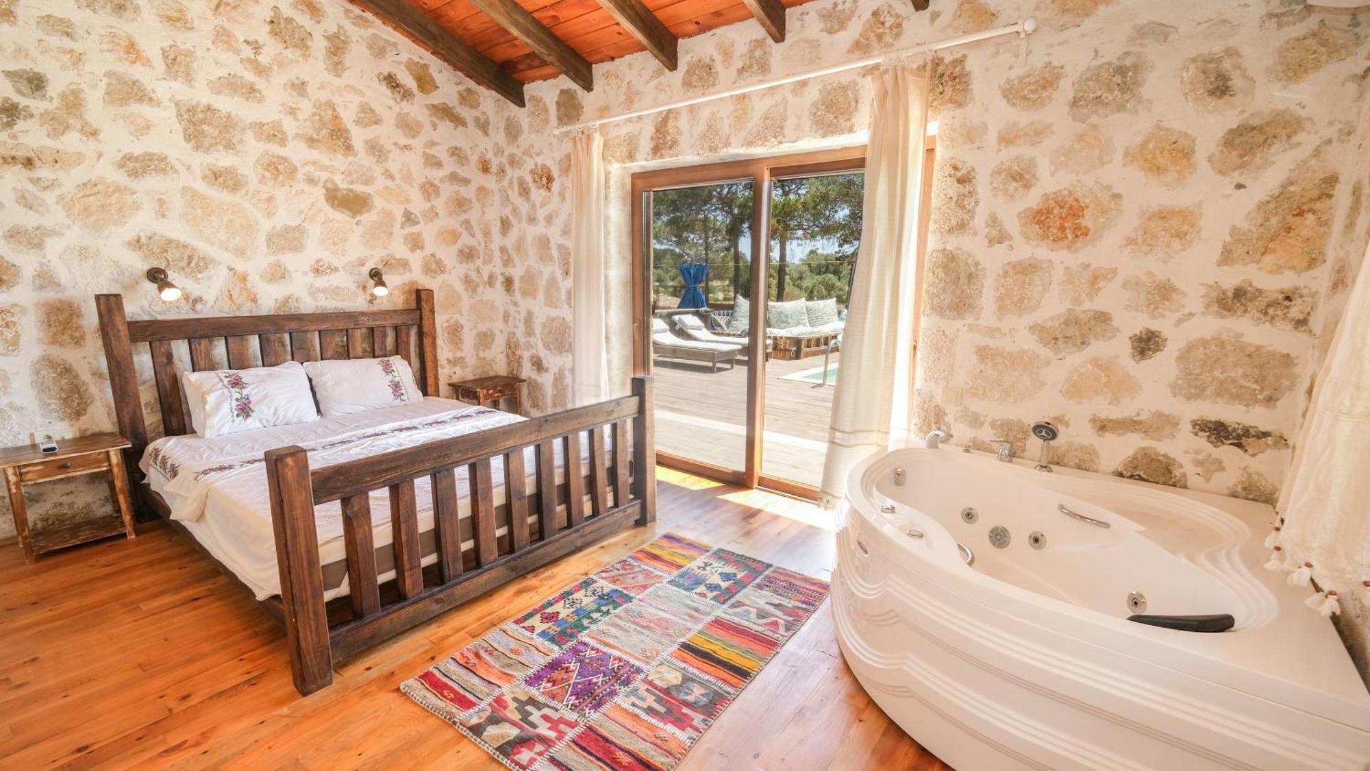 Villa Likya House - Deniz Ve Doga Manzarali, Havuzlu Patara Esterno foto