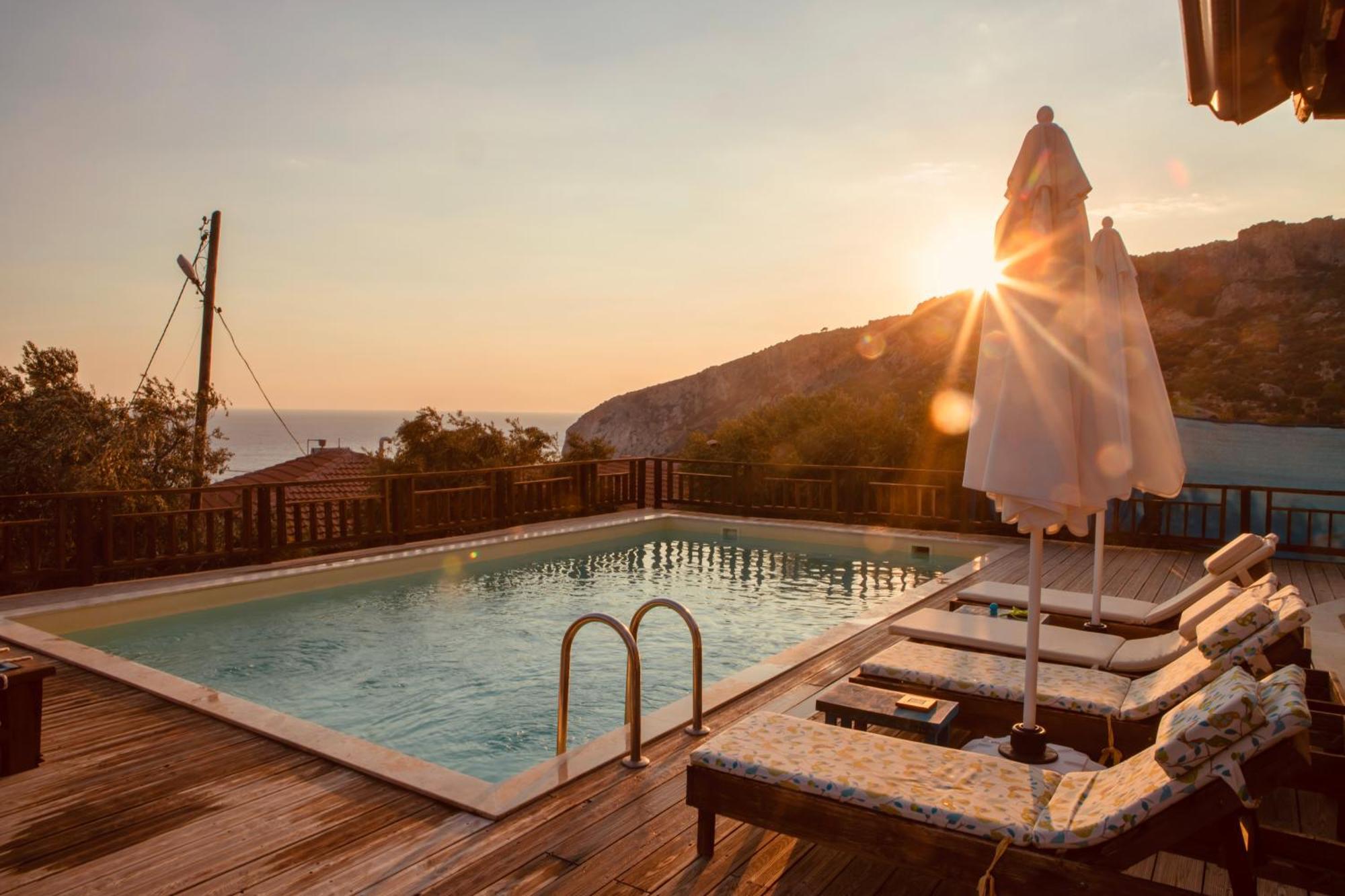 Villa Likya House - Deniz Ve Doga Manzarali, Havuzlu Patara Esterno foto
